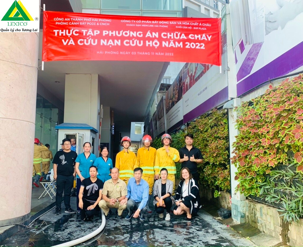 EXERCISE FIRE FIGHTING AND FIRE FIGHTING PLAN at SHP Plaza Building in 2022