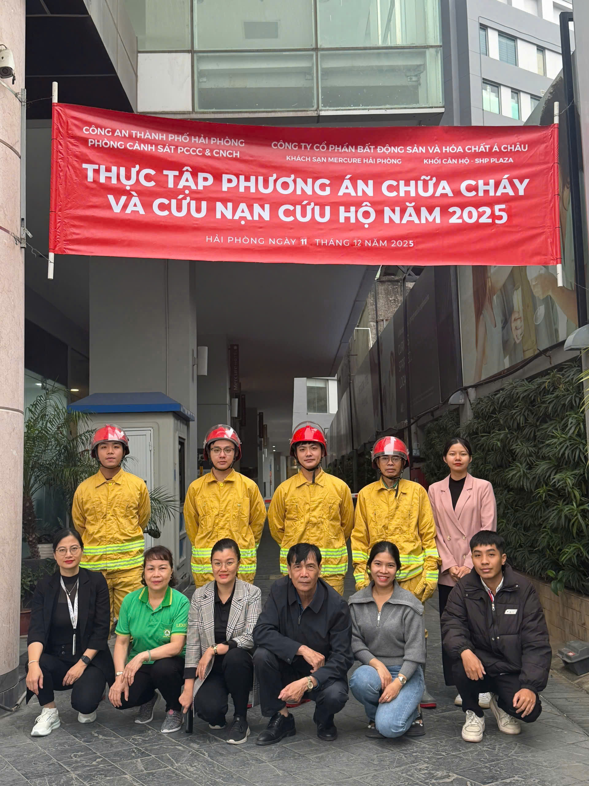 🔥 SHP PLAZA 건물 2025년 소방훈련 🔥