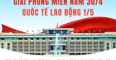 남부 해방 및 국가 통일 51주년(4월 30일) & 국제 노동절(5월 1일) 기념 🎉