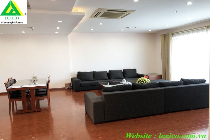 Apartment with 3 bedrooms for rent in Hai Phong
