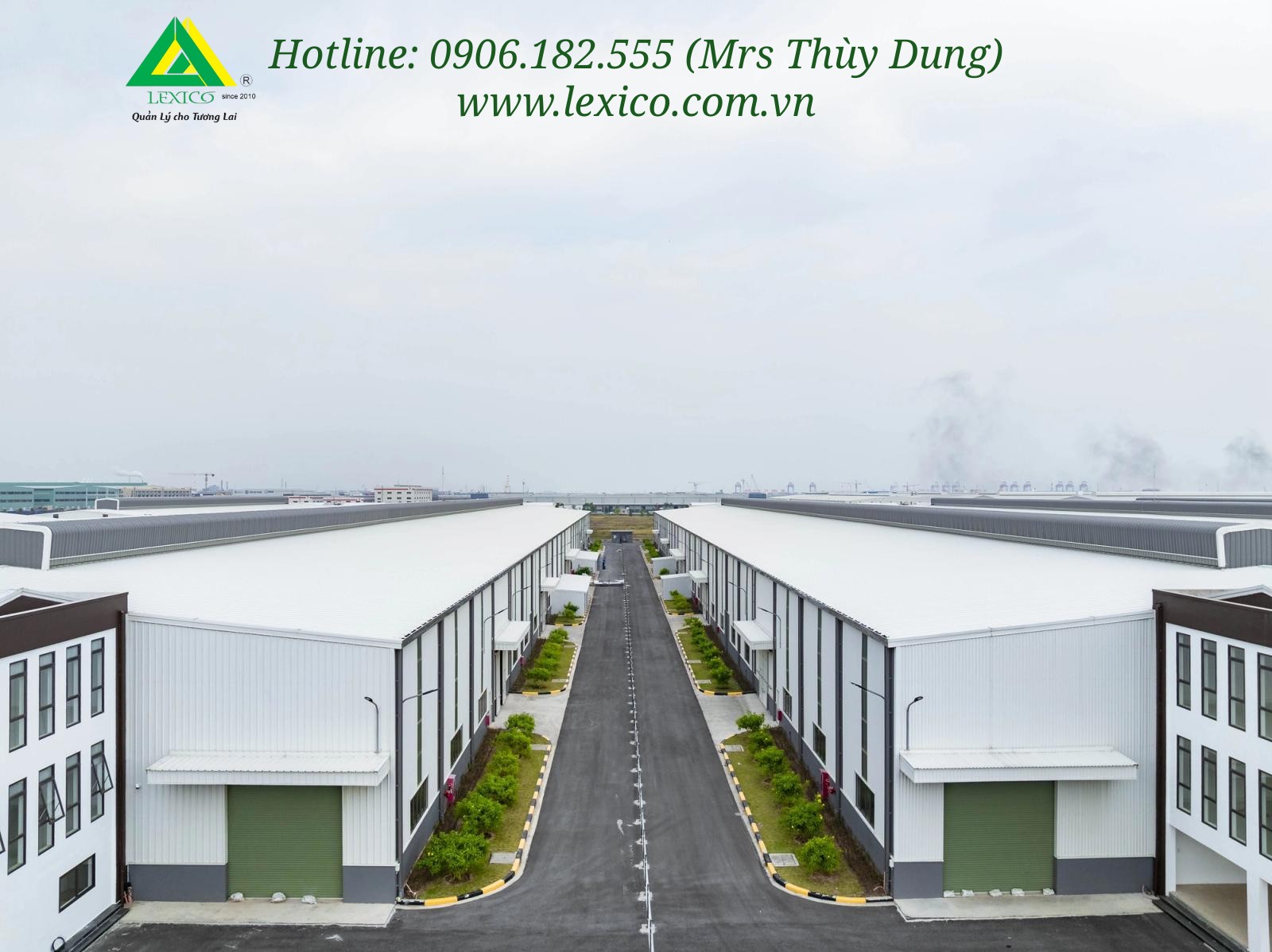 READY-BUILT FACTORY FOR LEASE IN NAM DINH VU INDUSTRIAL PARK – HAI PHONG