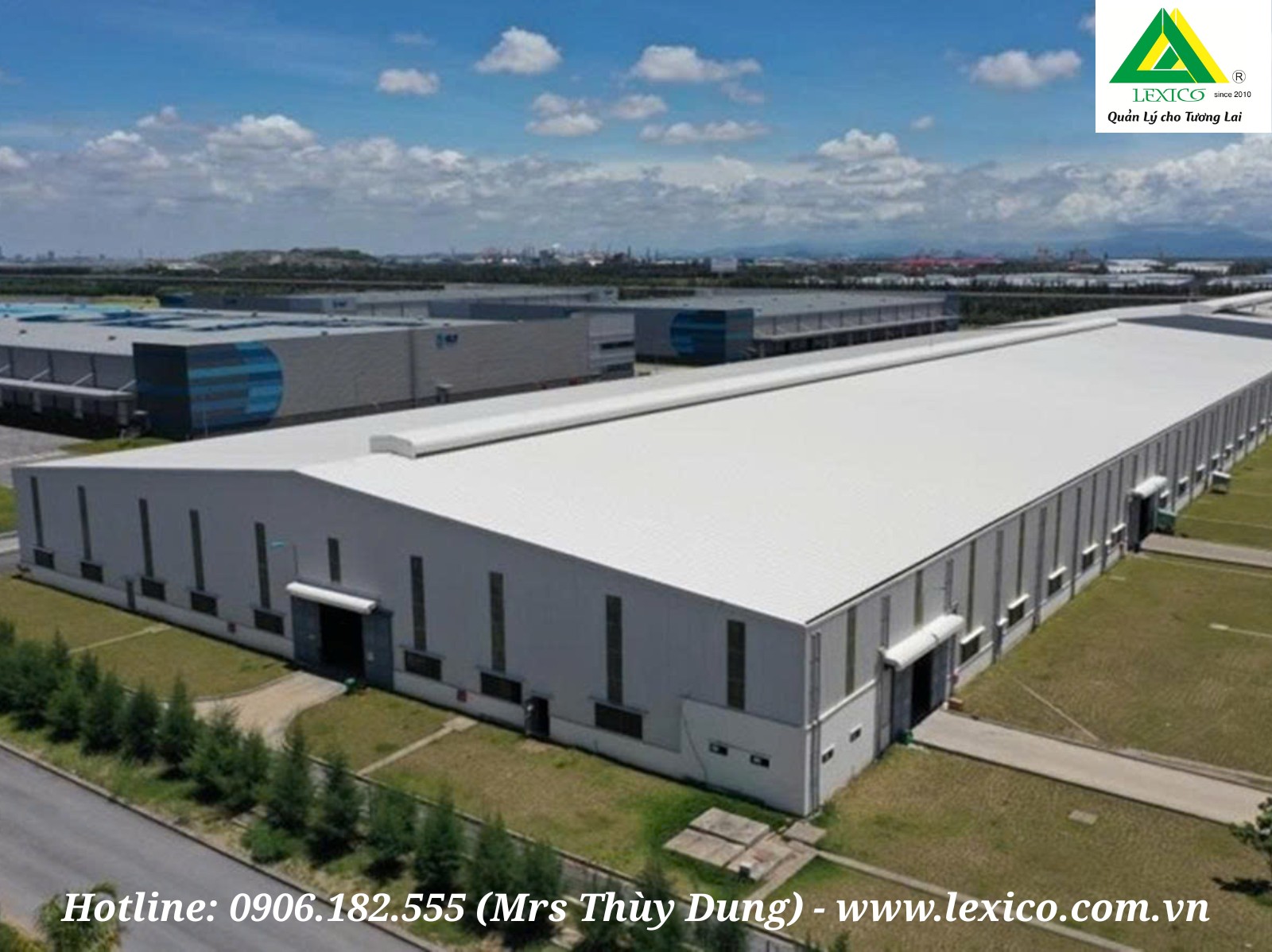 READY-BUILT FACTORY FOR LEASE IN NAM DINH VU INDUSTRIAL PARK – HAI PHONG