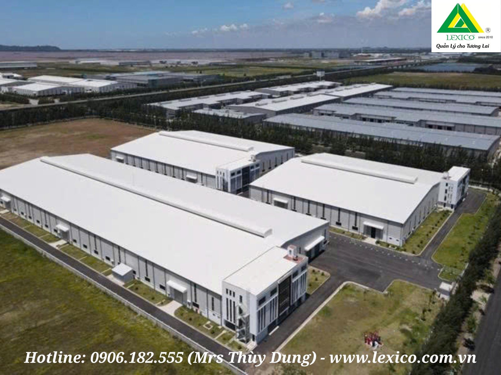 READY-BUILT FACTORY FOR LEASE IN NAM DINH VU INDUSTRIAL PARK – HAI PHONG