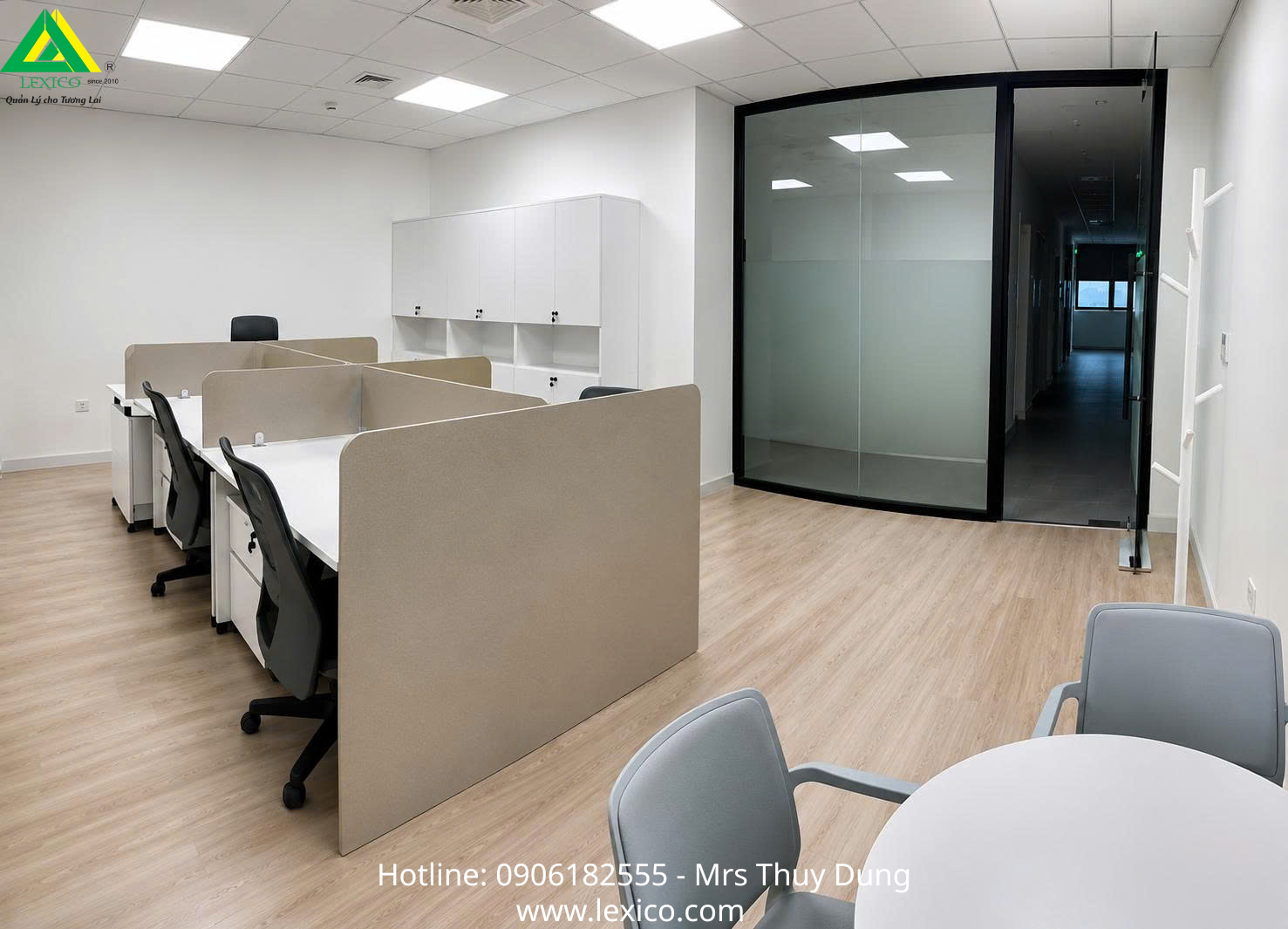 OFFICE FOR LEASE AT YOUNGJIN E&C BUILDING – TRANG DUE INDUSTRIAL PARK, HAI PHONG