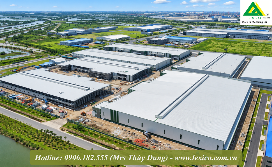 FACTORY FOR LEASE IN NAM DINH VU INDUSTRIAL PARK – GREAT RENTAL PRICE
