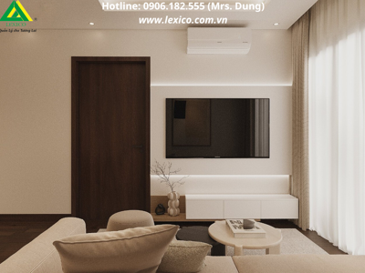 하이퐁 호앙휘커머스 2룸 아파트 임대 – 고급스러운 디자인, 중심지 위치, 합리적인 가격