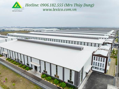 READY-BUILT FACTORY FOR LEASE IN NAM DINH VU INDUSTRIAL PARK – HAI PHONG