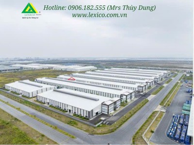 READY-BUILT FACTORY FOR LEASE IN NAM DINH VU INDUSTRIAL PARK – HAI PHONG