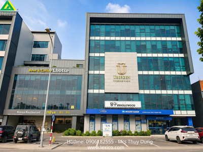 OFFICE FOR LEASE AT YOUNGJIN E&C BUILDING – TRANG DUE INDUSTRIAL PARK, HAI PHONG