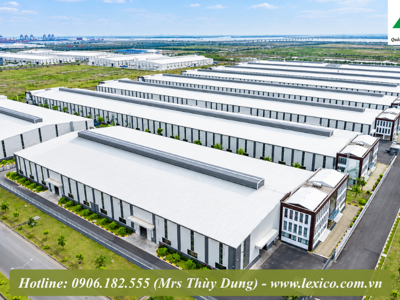 FACTORY FOR LEASE IN NAM DINH VU INDUSTRIAL PARK – GREAT RENTAL PRICE