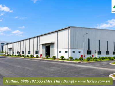 FACTORY FOR LEASE IN NAM DINH VU INDUSTRIAL PARK – GREAT RENTAL PRICE